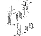 Panasonic KX-F900 portable handset diagram