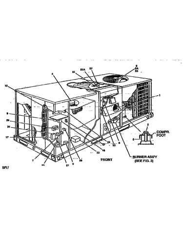 Gas package gas/electric units