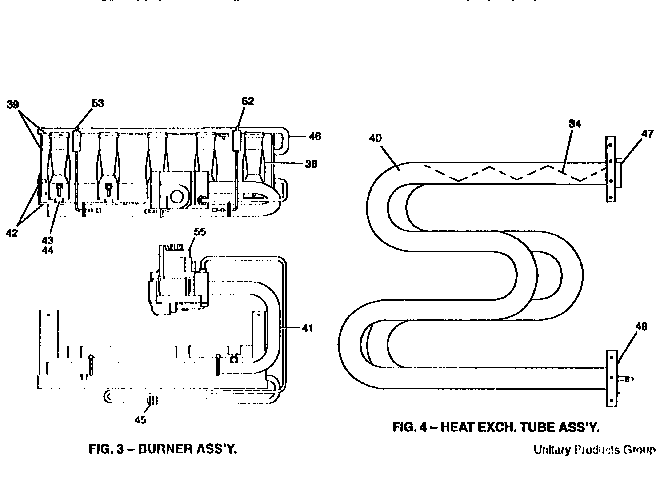 BURNERS AND HEAT EXCHANGER