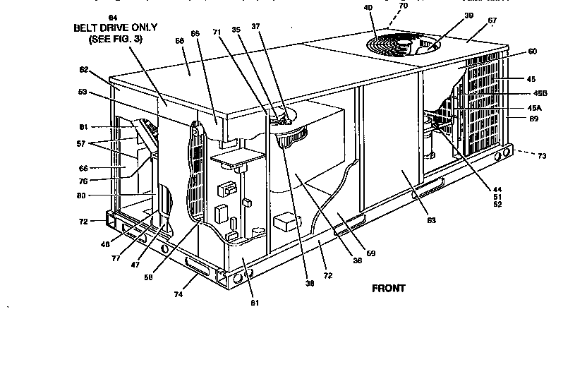 Single package cooling units