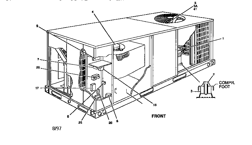 Single package cooling units