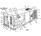 York D4CE036A58 single package cooling units diagram