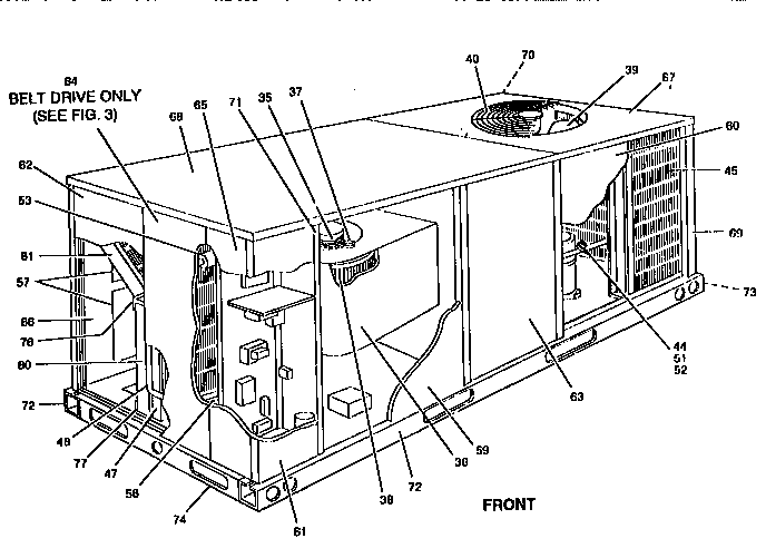 Single package cooling units