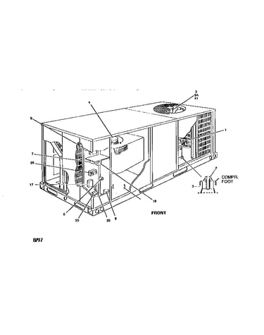 Single package cooling units