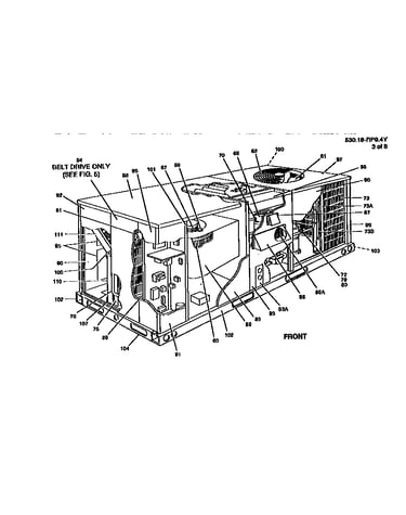 Single package gas/electric units