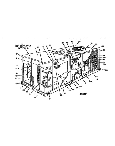 Single package gas/electric units