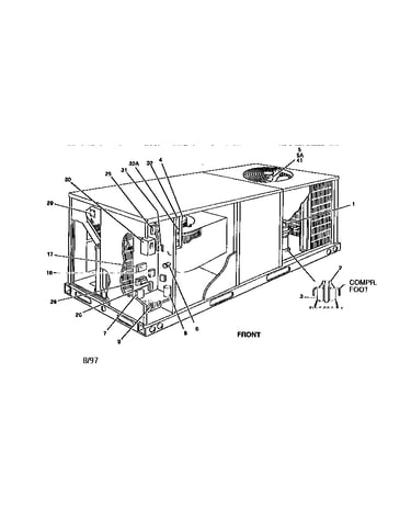 Single package cooling units