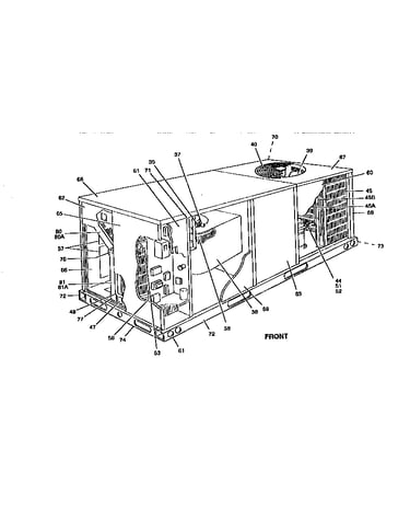Single package cooling units