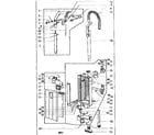 Kenmore 11931012790 filter bag housing and handle diagram