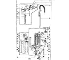 Kenmore 11931015790 filter bag housing and handle diagram