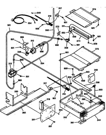 Oven burner parts