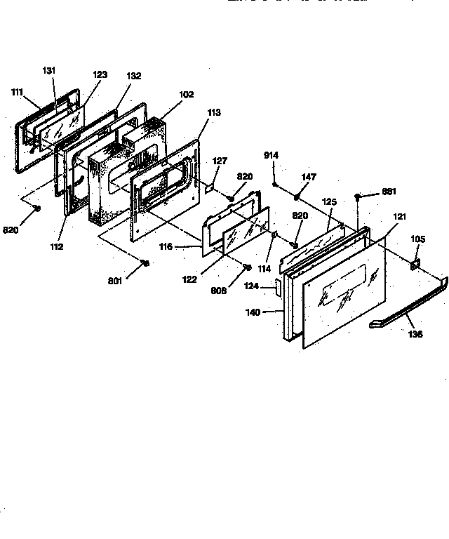 Oven door