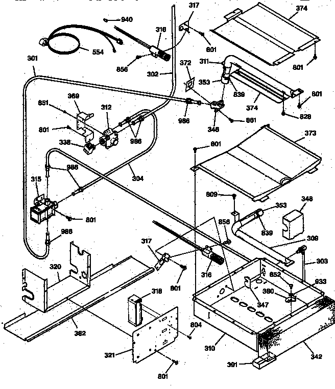 OVEN BURNER PARTS