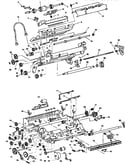 Platen frame and main attachement