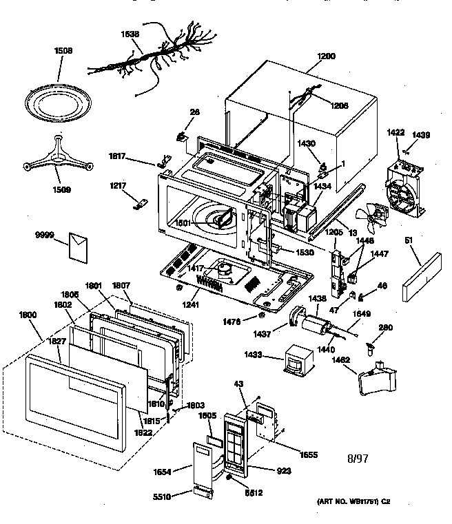 MICROWAVE PARTS