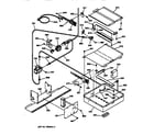 GE JGSP32GEV2BB oven burner parts diagram