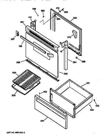 Door & drawer parts