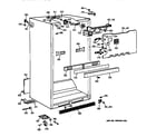 GE TBX21MAZBRWW cabinet parts diagram