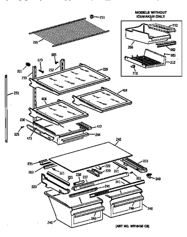 Shelf parts