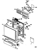 Escutcheon & door assembly