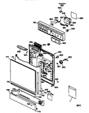 Escutcheon & door assembly