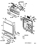 Escutcheon & door assembly