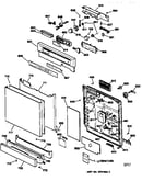 Escutcheon & door assembly
