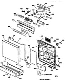 Escutcheon & door assembly