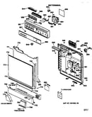 Escutcheon & door assembly