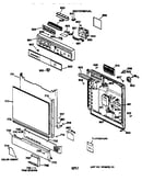 Escutcheon & door assembly