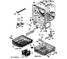 GE GSD4010Y73AA body parts diagram