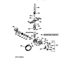 GE GSD4010Y73AA motor-pump mechanism diagram