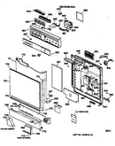 Escutcheon & door assembly