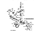 GE GSD4420X73BB motor-pump mechanism diagram