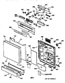 Escutcheon & door assembly