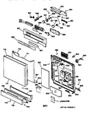 Escutcheon & door assembly