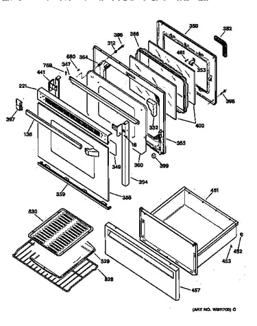Door & drawer parts