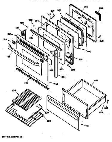 Door & drawer parts