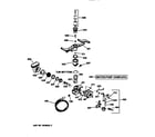 GE GSD4020Y74BB motor-pump mechanism diagram