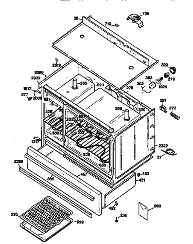 Body & drawer parts