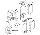 GE GCG950T-03 door and accessory diagram