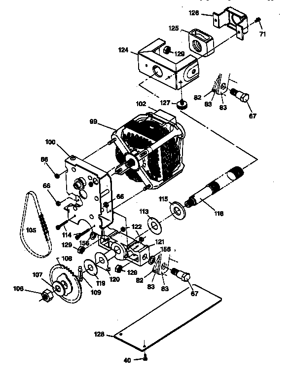 Motor and drive
