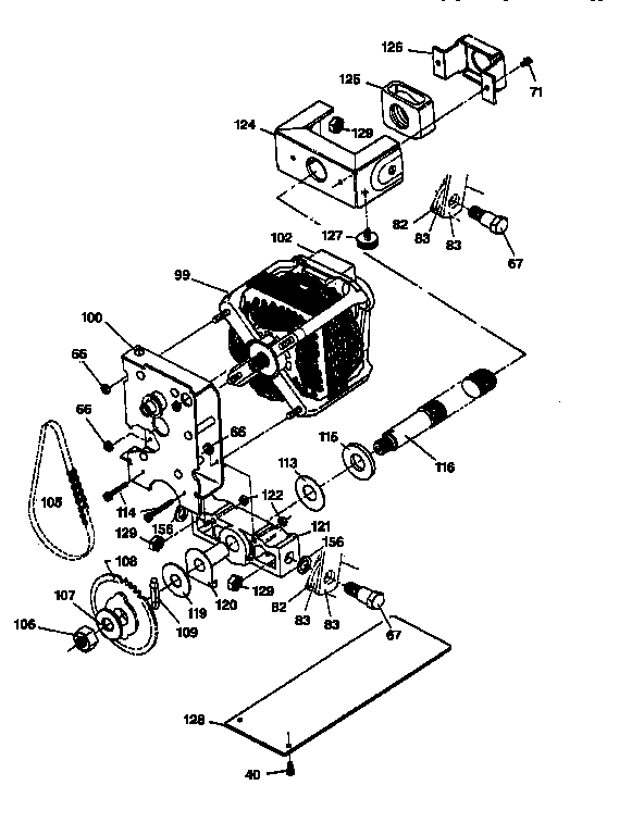 Motor and drive
