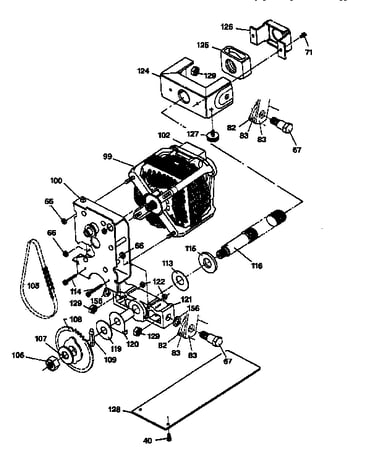 Motor and drive
