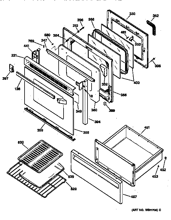 DOOR & DRAWER PARTS