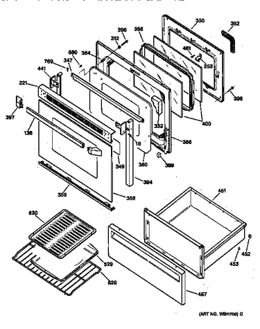 Door & drawer parts