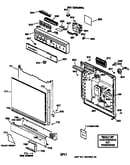 Escutcheon & door assembly