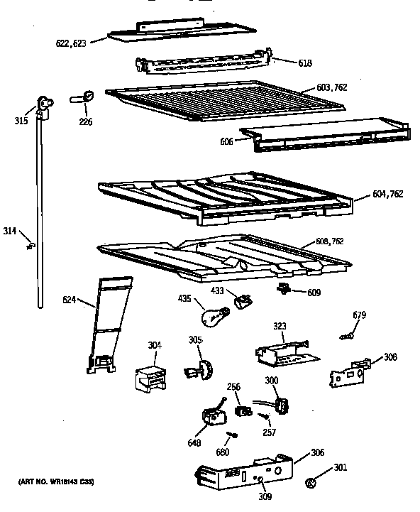 Compartment separator