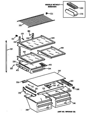 Shelf parts