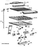 Compartment separator parts